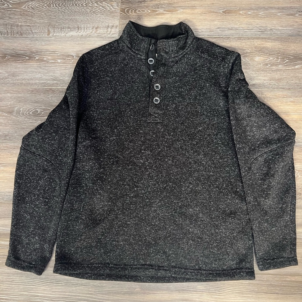 RedHead Black Zip Up Sweater